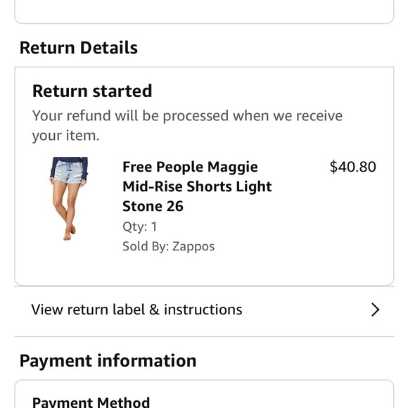 Free People Maggie Mid Rise Shorts - Picture 4 of 7